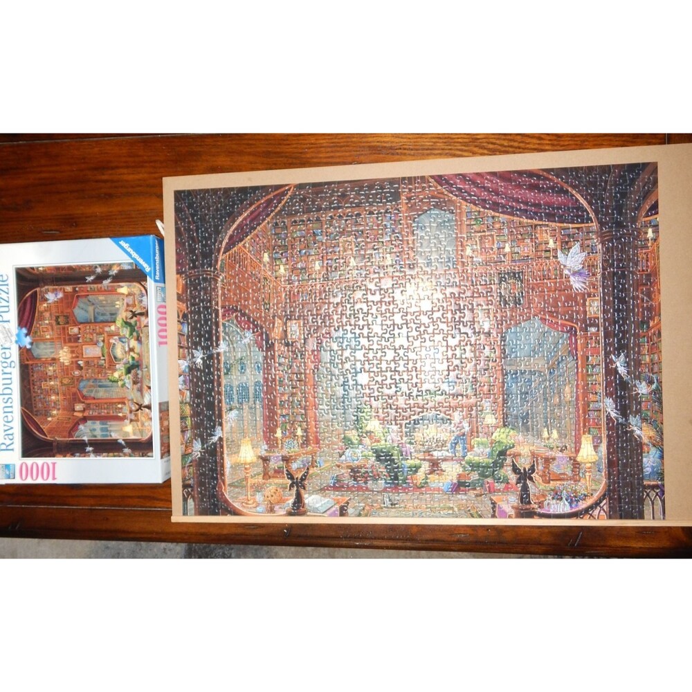 Ravensburger Sanctuary of Knowledge 1000 Piece Puzzle 2009Randal Spangler 191833
